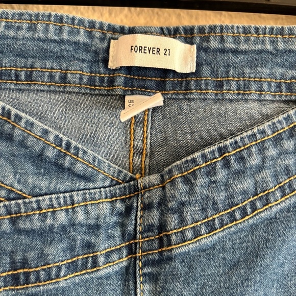 Forever 21 Blue Flare & Wide Leg Jeans - Picture 5 of 12